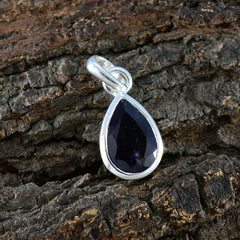 Seo-yeon Elegant Blue Heart Pendant for Daily Glam