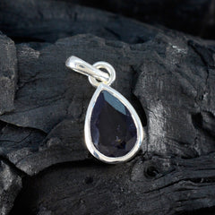 Seo-yeon Elegant Blue Heart Pendant for Daily Glam