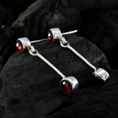 Elegant Rosa Red Stud Earrings for Everyday Glam