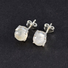 Lourdes Elegant White Gemstone Earrings for Glam Looks