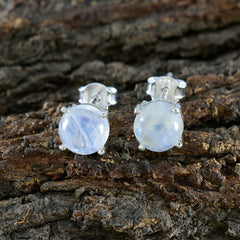 Lourdes Elegant White Gemstone Earrings for Glam Looks