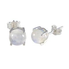 Lourdes Elegant White Gemstone Earrings for Glam Looks