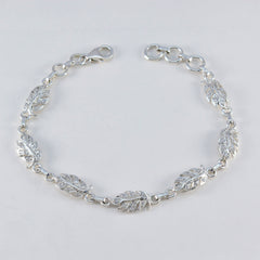 Sarah Elegant White Links Bracelet for Stylish Look