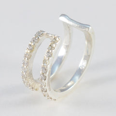 Patricia Elegant White Stud Earrings for Glam Style