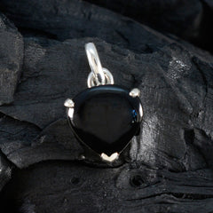 Elena Black Pendant Necklace - Stunning Everyday Jewelry