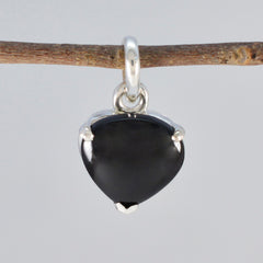Elena Black Pendant Necklace - Stunning Everyday Jewelry