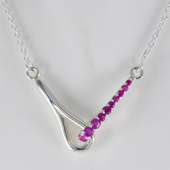 Eliza Red Luxurious Tiny Pendant