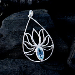 Ella Blue Delicate Pendant - Stunning Gemstone Jewelry