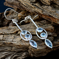 Ellie Blue Dangle Earrings - Stylish & Elegant Jewelry