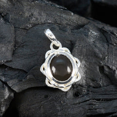 Emily Brown Gemstone Necklace Pendant in Sterling Silver