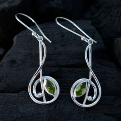Emily Green Solitaire Earrings for Everyday Elegance