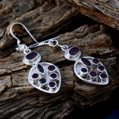 Emily Red Dangle Earrings for Everyday Glam