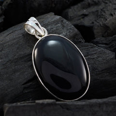 Sarah Eternity Statement Necklace in Black Gemstone