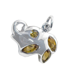 Eva Yellow Pendant Online - Stylish Elephant Charm