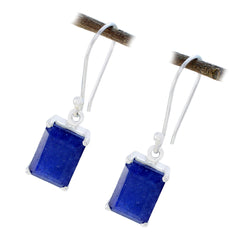 Olivia Everyday Gemstone Earrings in Lapis Lazuli