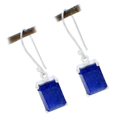 Olivia Everyday Gemstone Earrings in Lapis Lazuli