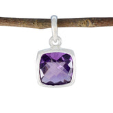 Mathilde Everyday Gemstone Jewellery Pendant Amethyst Purple Purple