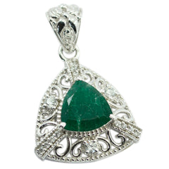 Carla Eye-catching Rope-Wire Necklace with Gemstone Pendant