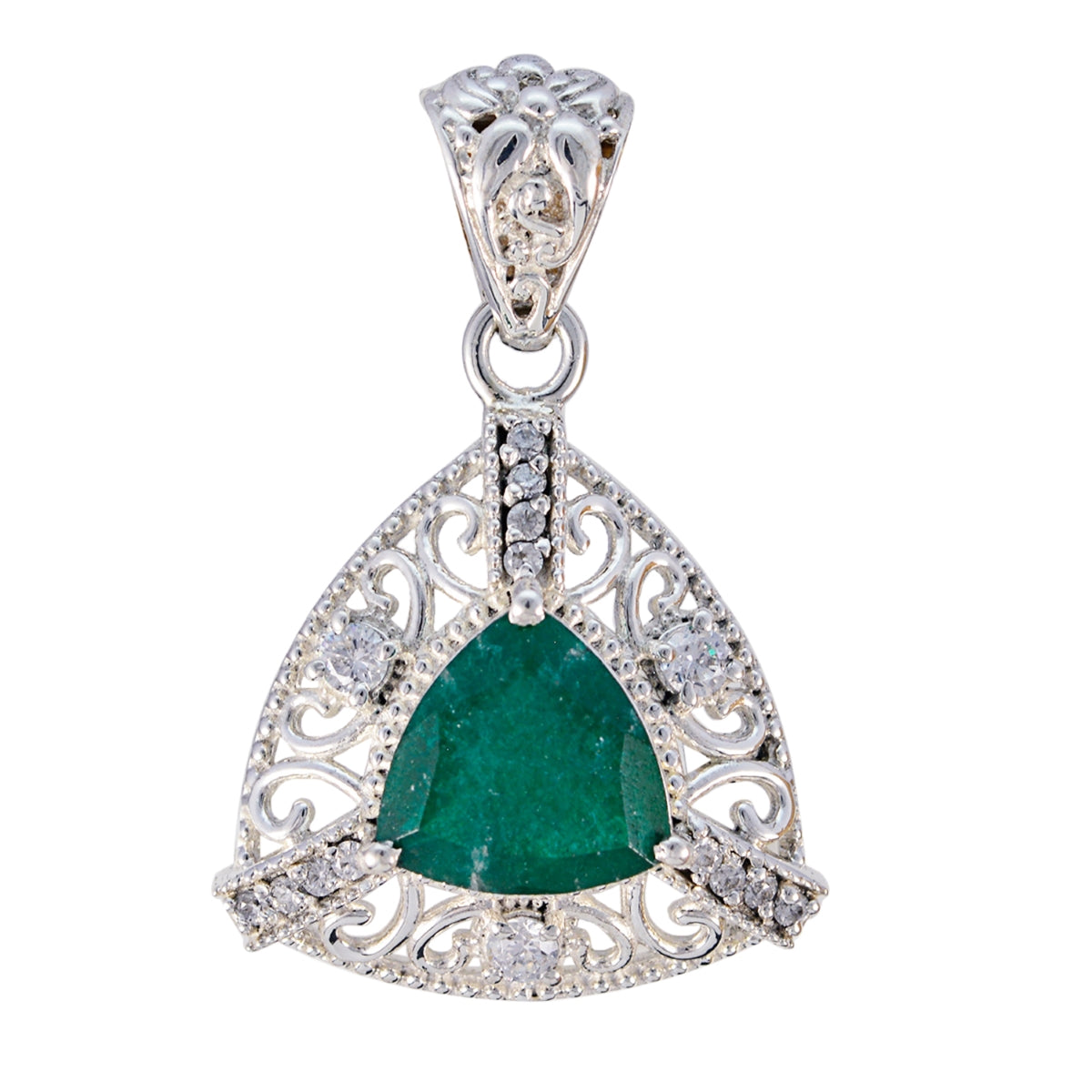 Carla Eye-catching Rope-Wire Necklace with Gemstone Pendant Iolite Blue Blue