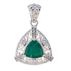 Carla Eye-catching Rope-Wire Necklace with Gemstone Pendant Iolite Blue Blue