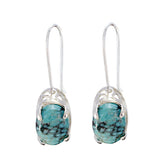 Jiwoo Fashion Jewellery India Turquoise Earring Set Turquoise multicolor Dangle