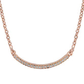 Saanvi Fashion Jewellery Pendant with Sparkling Accents White CZ White White