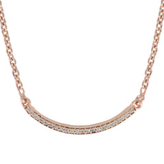 Saanvi Fashion Jewellery Pendant with Sparkling Accents White CZ White White