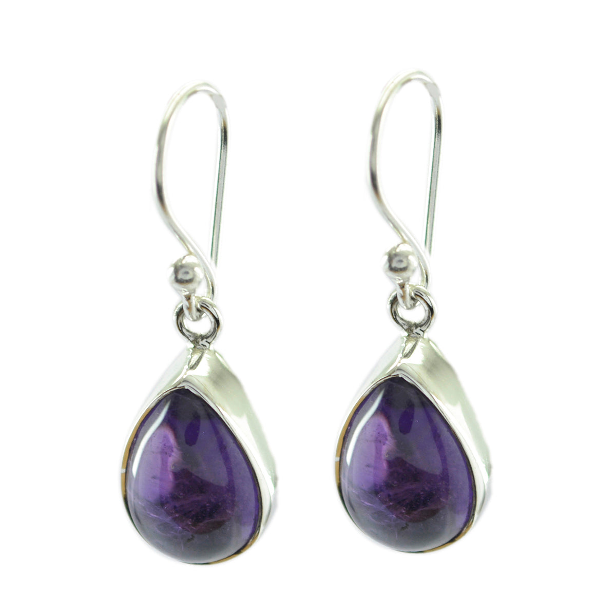 Rina Fashion Jewellery Purple Earrings for Every Occasion Amethyst Purple Dangle
