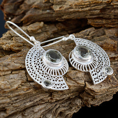 Greta Fashion Jewelry India Silver Earrings with Gemstone