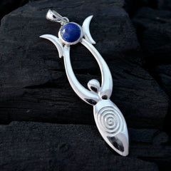 Emily Fashion Statement Pendant with Gemstone Accent