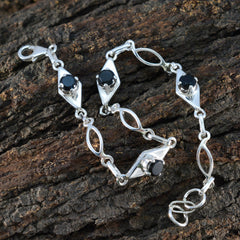 Alina Sentimental Featherlight Black Links Bracelet