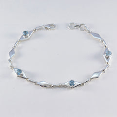 Bianca Featherlight Blue Links Bracelet for Everyday Glam