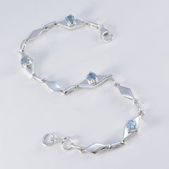 Bianca Featherlight Blue Links Bracelet for Everyday Glam