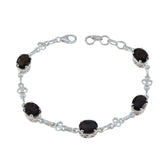 Autumn Featherlight Brown Bracelet for Everyday Glam Smoky Quartz Brown