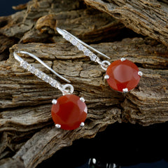 Giulia Featherlight Dangle Earrings with Gemstone Detail