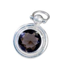 Ava Featherlight Gemstone Pendant in Silver Tone