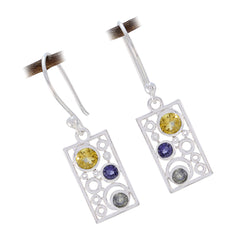 Alice Featherlight Multicolor Earrings for Chic Style