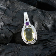 Isabella Featherlight Pendant Necklace with Gemstone Detail