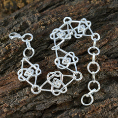 Penelope Featherlight White Bracelet for Everyday Glam