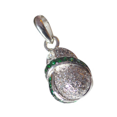 Lorena Feminine Fashion Jewelry Pendant with Gemstones