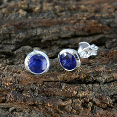 Fernanda Blue Solitaire Earrings for Every Occasion
