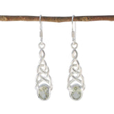 Fernanda Green Dangle Earrings for Everyday Glam Green Amethyst Green Dangle