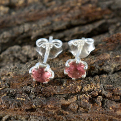 Fernanda Pink Stud Earrings for Everyday Glam