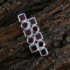 Freya Red Pendant Sparkling Gemstone Jewelry