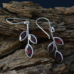 Gabriela Red Dangle Earrings for Stylish Looks