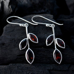 Gabriela Red Dangle Earrings for Stylish Looks