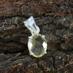 Agnes Yellow Glamorous Dainty Pendant