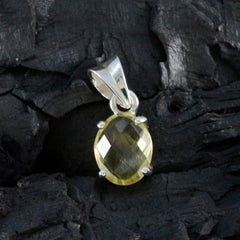 Agnes Yellow Glamorous Dainty Pendant