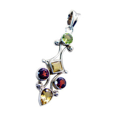 Ellie Multicolor Gemstone Pendant for Every Occasion
