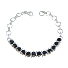 Giulia Black Tennis Bracelet for Stylish Elegance
